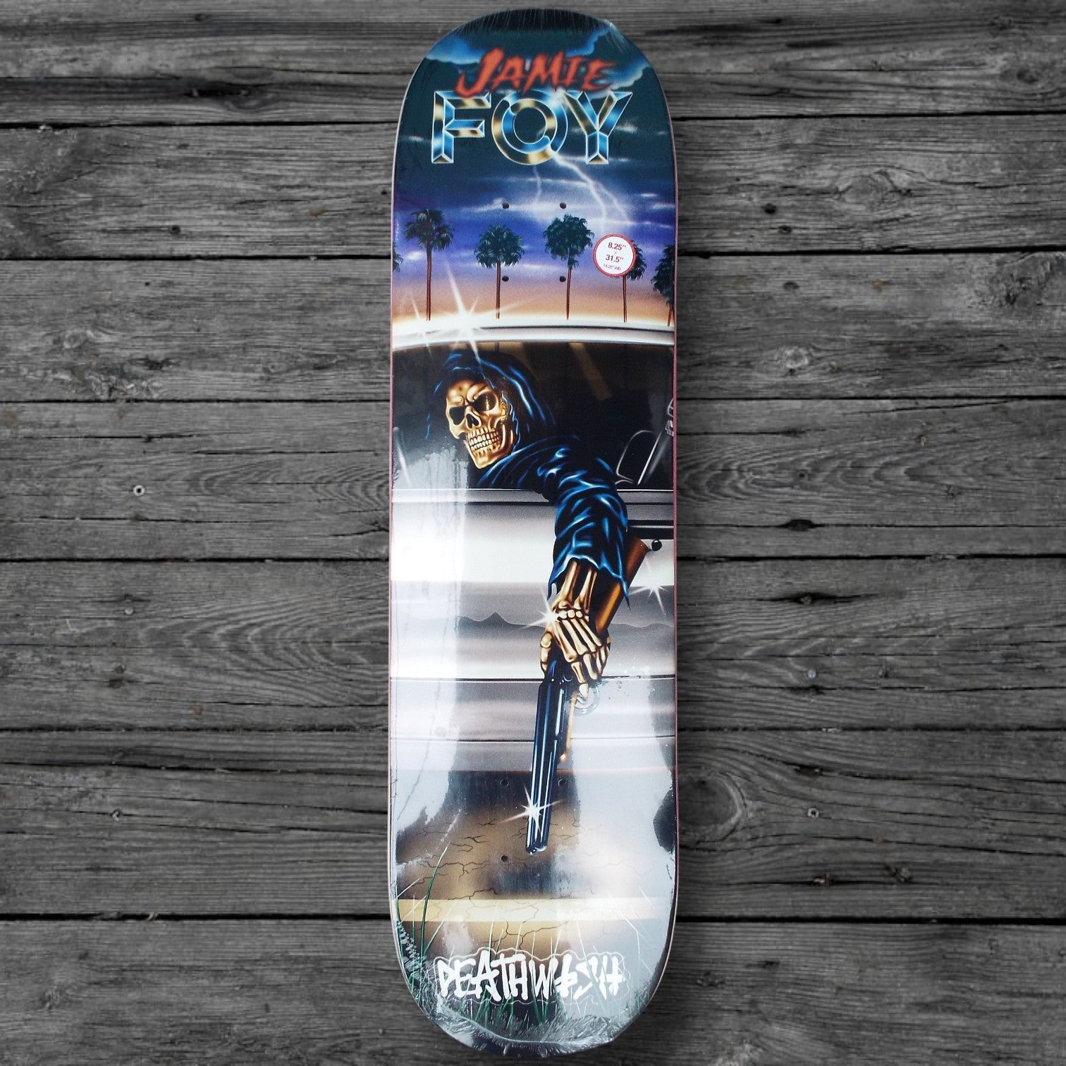 Deathwish Foy Samborgini Reaper Skate Deck / 8.25