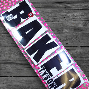Baker Peterson Brand Logo Hot Cheetah Skate Deck / 8.25"