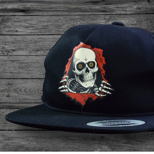 Powell Ripper 2 Snapback Hat / Black