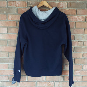 Champion Pixelated Hoodie / Navy Blue