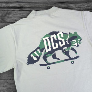DCS Camo Fill Raccoon Heavyweight T-Shirt / Oatmeal