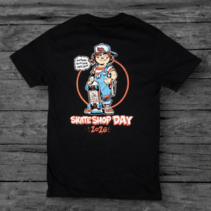 DCS x Skate Shop Day Parson Baby Blain T-Shirt / Black