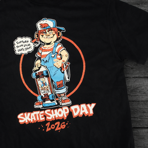 DCS x Skate Shop Day Parson Baby Blain T-Shirt / Black