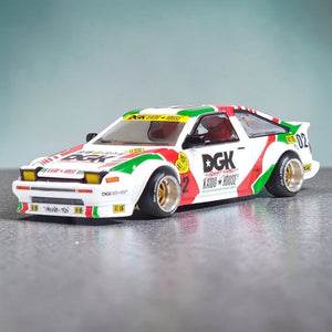 DGK x Kaido House Toyota AE86 Model Diecast Car