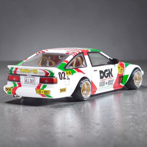 DGK x Kaido House Toyota AE86 Model Diecast Car