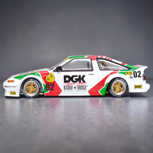 DGK x Kaido House Toyota AE86 Model Diecast Car