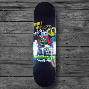 DGK x Kaido House Wide Open (Embossed) Skate Deck / 8.06"