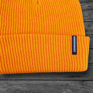 Independent Baseline Beanie / Orange