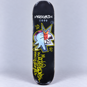 Krooked Gonzales Signature Black Skate Deck / 8.5"