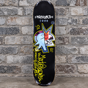 Krooked Gonzales Signature Black Skate Deck / 8.5"