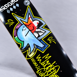 Krooked Gonzales Signature Black Skate Deck / 8.5"