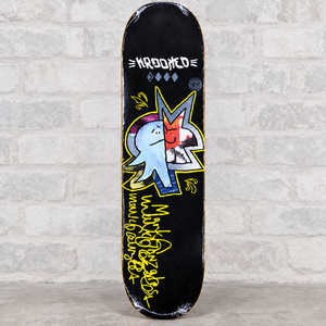 Krooked Gonzales Signature Black Skate Deck / 8.5"