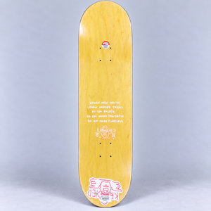 Krooked Gonzales Signature Black Skate Deck / 8.5"