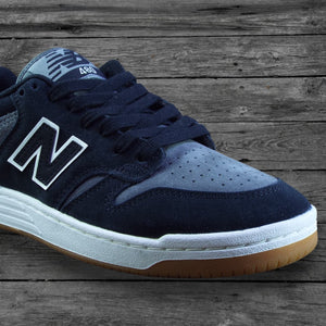 New Balance Numeric 480 Shoes / Black-Grey