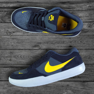 Nike SB Force 58 Shoes / Black-Uni Gold
