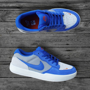 Nike SB Force 58 Shoes / College Grey-Racer Blue