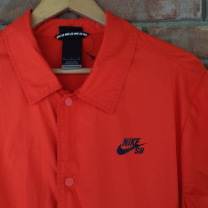 Nike SB Y2K Button Windbreaker Jacket / Orange