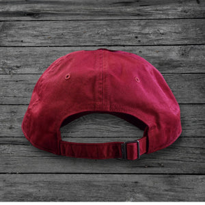 Nike Club Unstructured Strapback Hat / Deep Red