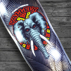 Powell-Peralta Vallely Elephant Silver Foil Old Skool Deck / 9.85"