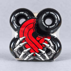 Powell-Peralta Mini Cube Black 95a Wheels / 64mm