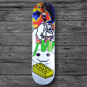 Quasi Wilson Heatmiser Skate Deck / 8.25"