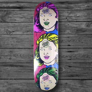 Santa Cruz Possessed Head FeelBase Skate Deck / 8"