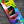 Santa Cruz Big Mouth Tie Dye Skateboard Complete / 8