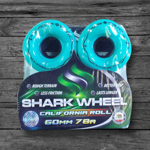 Shark California Roll Solid Turquoise 78a Wheels / 60mm