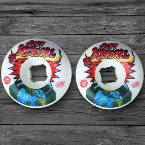 Slime Balls Kendall End of the World Reissue Chubbies White 99a Wheels / 56mm