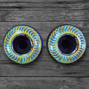 Spitfire F4 Classic Radioactive Black-Blue Swirl 99a Wheels / 53mm