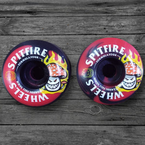 Spitfire F4 Classic Full Shroom Bighead Red-Black Swirl 99a Wheels / 56mm
