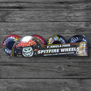 Spitfire F4 Classic Full Shroom Bighead Red-Black Swirl 99a Wheels / 56mm