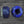 Spitfire F4 Classic Radioactive Black-Blue Swirl 99a Wheels / 53mm