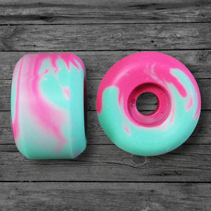 Spitfire F4 Conical Full Pink-Green Swirl 99a Wheels / 53mm