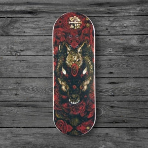 Teak Howl In The Night Fingerboard Deck / 32mm