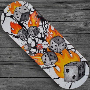 Teak High Stakes Wooden Fingerboard Deck / 34mm