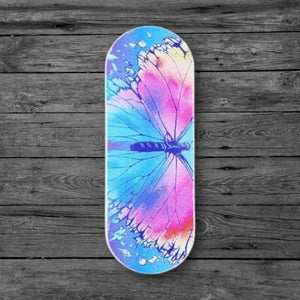 Teak Radiant Butterfly Wooden Fingerboard Deck / 34mm
