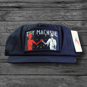 Toy Machine Bury The Hatchet Snapback Hat / Black