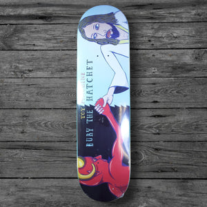 Toy Machine Bury The Hatchet Skate Deck / 8.5"