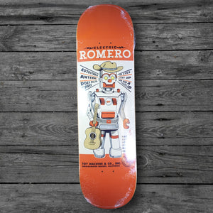 Toy Machine Romero Robot Skate Deck / 8.5"