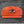 Toy Machine Sect Eye Snapback Hat / Orange