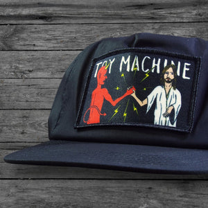 Toy Machine Bury The Hatchet Snapback Hat / Black