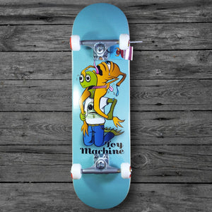 Toy Machine Turtle Boy Fight Skate Complete / 8.5"