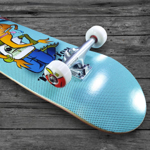 Toy Machine Turtle Boy Fight Skate Complete / 8.5"