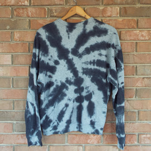 Wild Fable Get Outside Tye Dye Unisex Sweater / Grey-Black